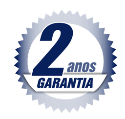 Selo de 2 anos de garantia de fábrica